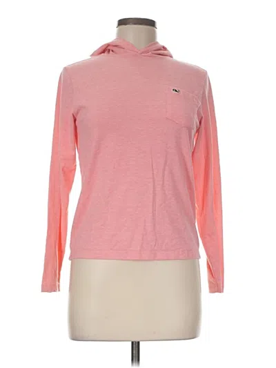 Pre-owned Vineyard Vines Performance Long Sleeve Turtleneck In Pink