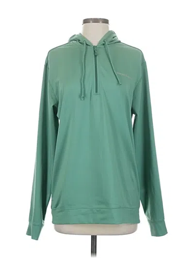 Pre-owned Vineyard Vines Performance Pullover Hoodie In Green