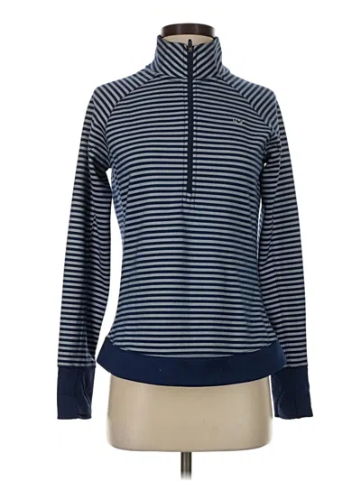 Pre-owned Vineyard Vines Performance Pullover Sweater In Blue