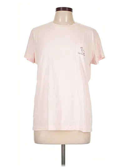 Pre-owned Vineyard Vines Performance Short Sleeve T-shirt In Pink