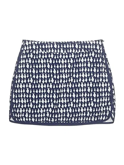 Pre-owned Vineyard Vines Performance Skort In Blue