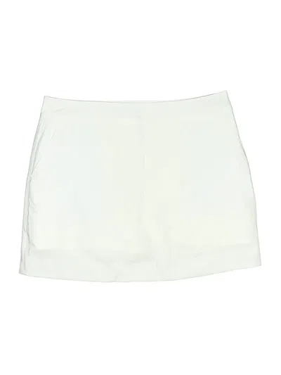 Pre-owned Vineyard Vines Performance Skort In Ivory