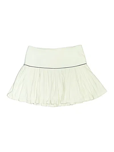 Pre-owned Vineyard Vines Performance Skort In Ivory