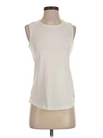 Pre-owned Vineyard Vines Performance Sleeveless T-shirt In Ivory