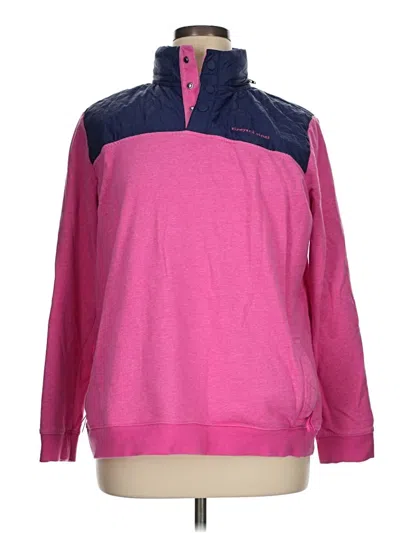 Pre-owned Vineyard Vines Performance Sweatshirt In Pink