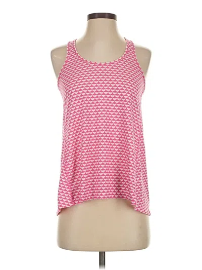 Pre-owned Vineyard Vines Performance Tank Top Pink Halter Neckline Tops