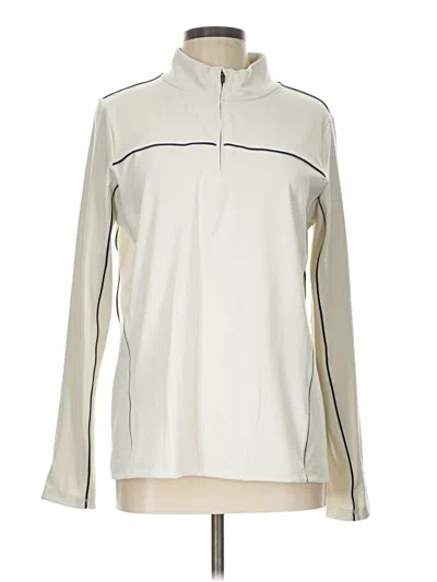 Pre-owned Vineyard Vines Performance Track Jacket In Ivory