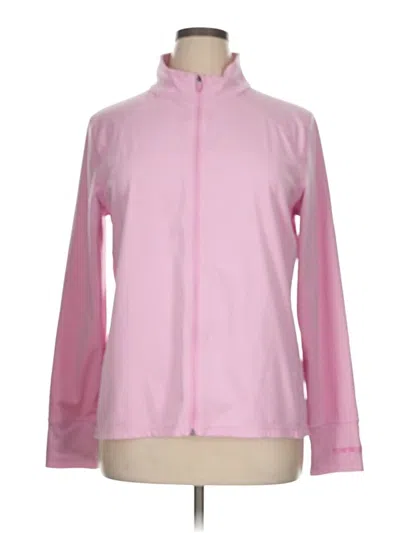Pre-owned Vineyard Vines Performance Track Jacket In Pink