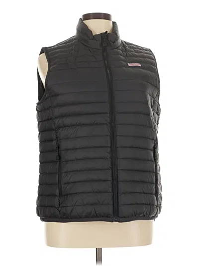 Pre-owned Vineyard Vines Performance Vest In Black