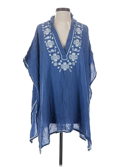 Pre-owned Vineyard Vines Poncho In Blue