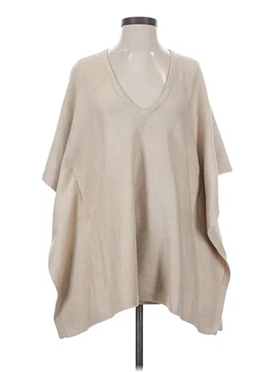 Pre-owned Vineyard Vines Poncho In Tan