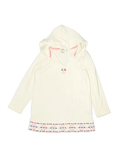 Pre-owned Vineyard Vines Kids' Poncho In White