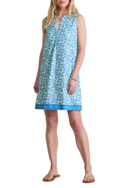 Vineyard Vines Print Shift Dress In Print Marsh