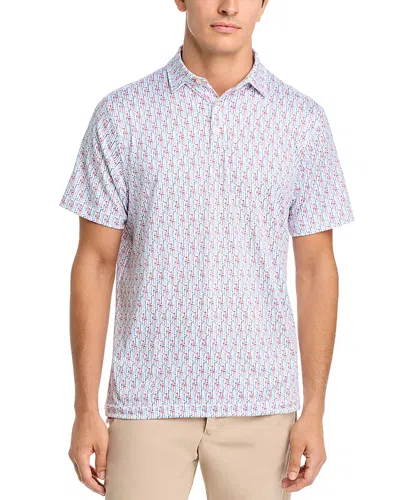 Vineyard Vines Printed Sankaty Polo Shirt In Multi