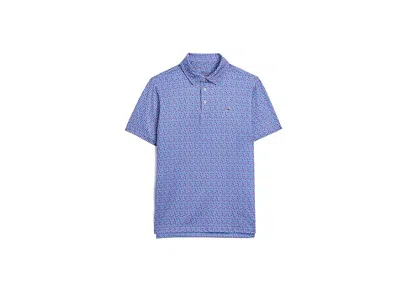 Vineyard Vines Printed Sankaty Polo (toddler/little Kids/big Kids) Boy's Clothing Bomb Pop/blue: 7 Big Kid In Multi