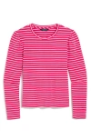 Vineyard Vines Puff Sleeve T-shirt In Pink