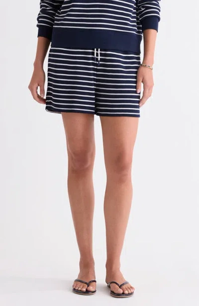Vineyard Vines Pull-on Terry Shorts In Blue