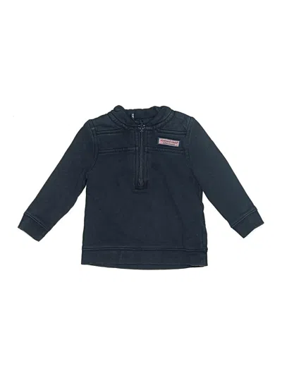 Pre-owned Vineyard Vines Kids' Pullover Hoodie In Blue