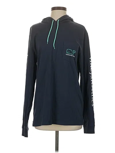 Pre-owned Vineyard Vines Pullover Hoodie In Blue