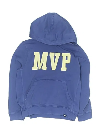 Pre-owned Vineyard Vines Kids' Pullover Hoodie In Blue