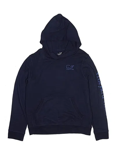 Pre-owned Vineyard Vines Kids' Pullover Hoodie In Blue