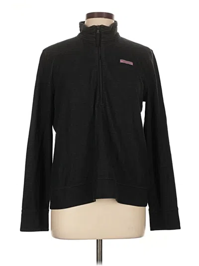 Pre-owned Vineyard Vines Pullover Sweater In Black