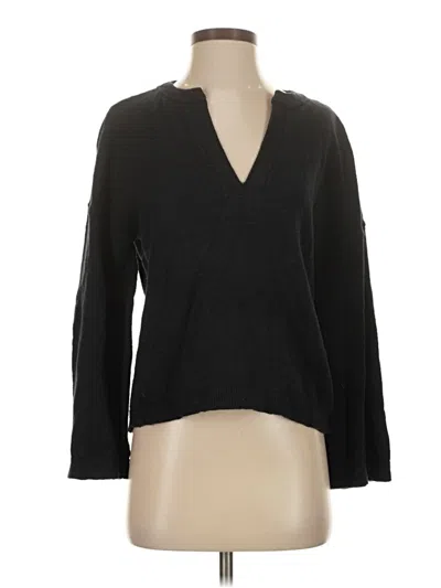 Pre-owned Vineyard Vines Pullover Sweater In Black