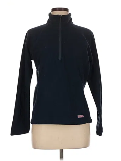 Pre-owned Vineyard Vines Pullover Sweater In Black