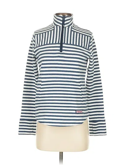 Pre-owned Vineyard Vines Pullover Sweater In Blue