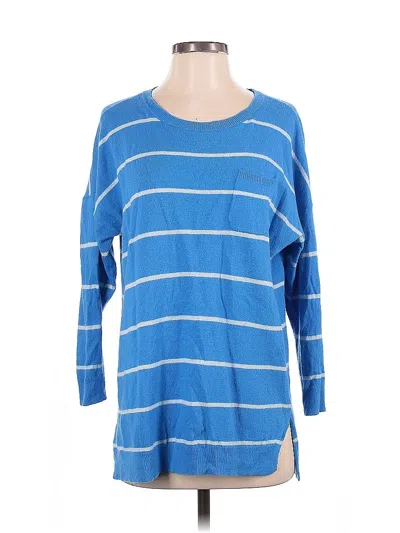 Pre-owned Vineyard Vines Pullover Sweater In Blue