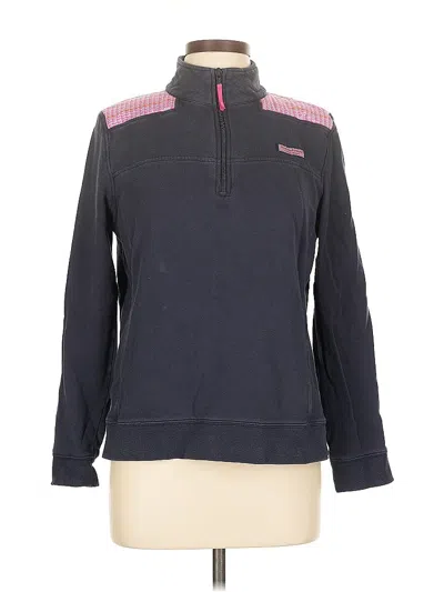 Pre-owned Vineyard Vines Pullover Sweater In Blue