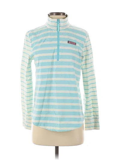 Pre-owned Vineyard Vines Pullover Sweater In Blue