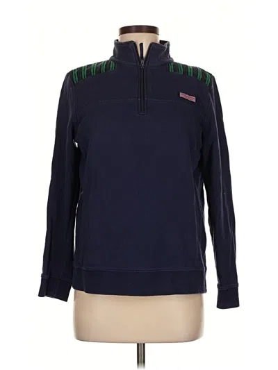 Pre-owned Vineyard Vines Pullover Sweater In Blue