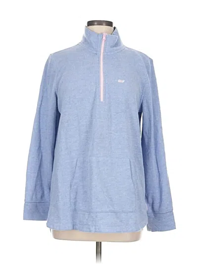 Pre-owned Vineyard Vines Pullover Sweater In Blue
