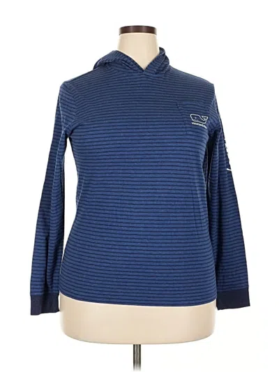 Pre-owned Vineyard Vines Pullover Sweater In Blue