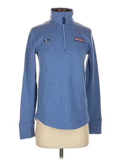 Pre-owned Vineyard Vines Pullover Sweater In Blue
