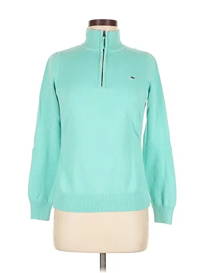 Pre-owned Vineyard Vines Pullover Sweater In Blue