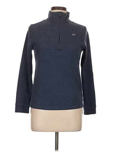 Pre-owned Vineyard Vines Pullover Sweater In Blue