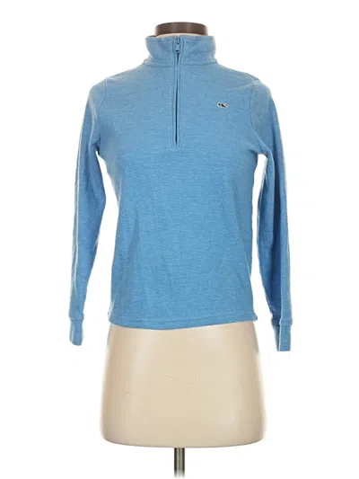 Pre-owned Vineyard Vines Pullover Sweater In Blue