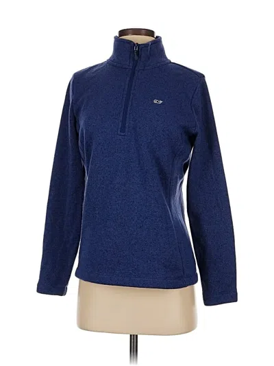 Pre-owned Vineyard Vines Pullover Sweater In Blue