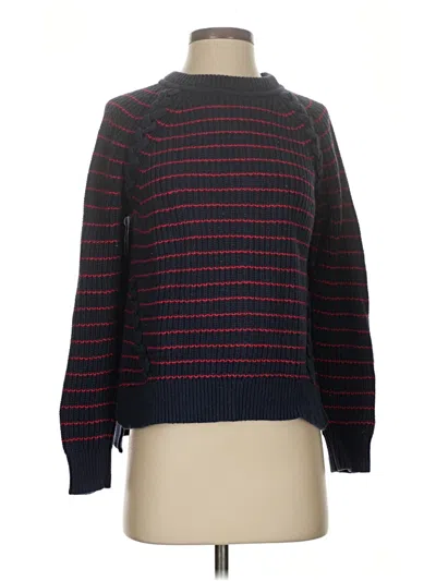 Pre-owned Vineyard Vines Pullover Sweater In Blue