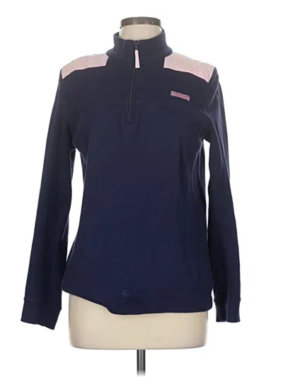 Pre-owned Vineyard Vines Pullover Sweater In Blue