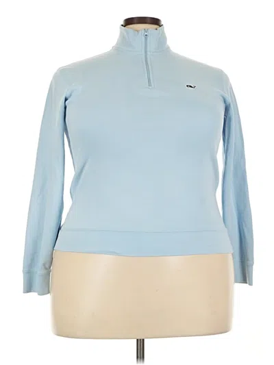 Pre-owned Vineyard Vines Pullover Sweater In Blue