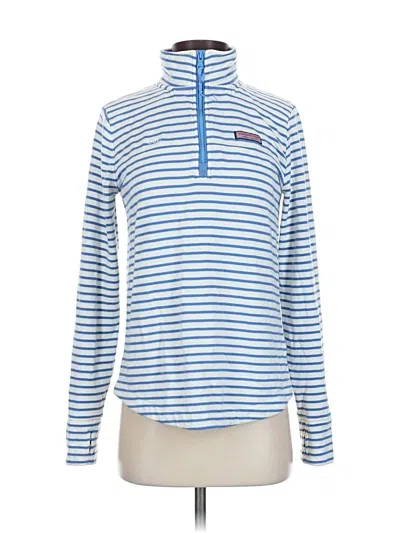Pre-owned Vineyard Vines Pullover Sweater In Blue