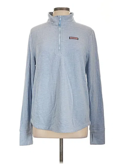 Pre-owned Vineyard Vines Pullover Sweater In Blue