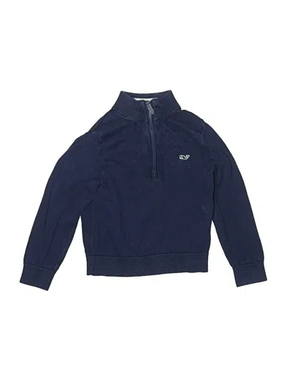 Pre-owned Vineyard Vines Kids' Pullover Sweater In Blue