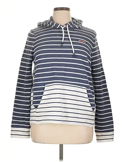 Pre-owned Vineyard Vines Pullover Sweater In Blue