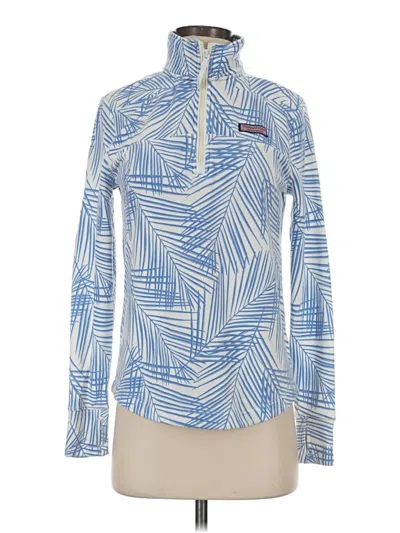 Pre-owned Vineyard Vines Pullover Sweater In Blue