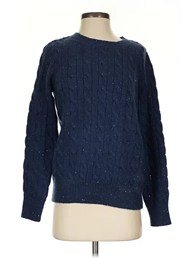 Pre-owned Vineyard Vines Pullover Sweater In Blue