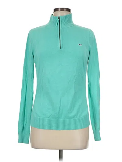 Pre-owned Vineyard Vines Pullover Sweater In Blue